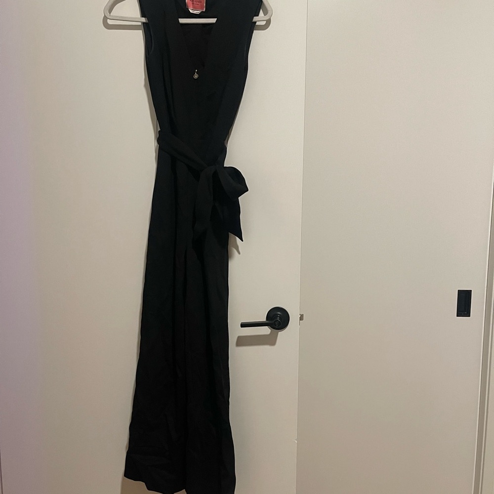 Kate Spade Black Sleeveless Jumpsuit